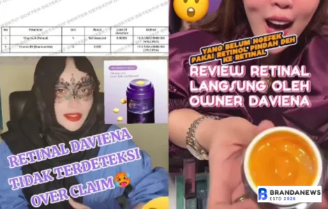 Daviena Skincare Overclaim BPOM