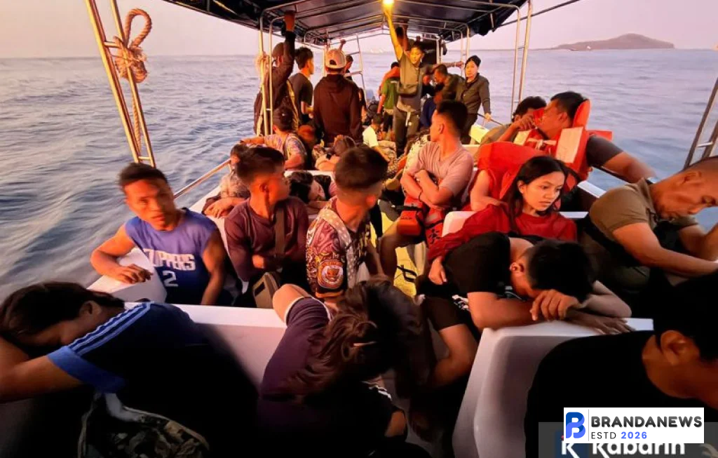 kapal feri tenggelam di Filipina