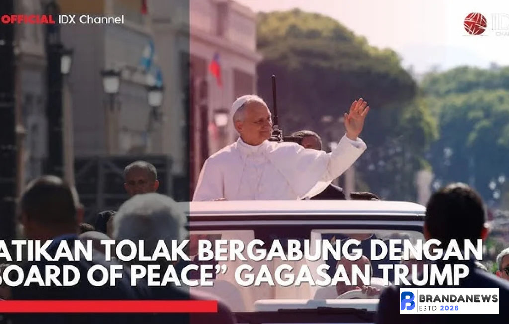 Vatikan tolak Board of Peace Trump