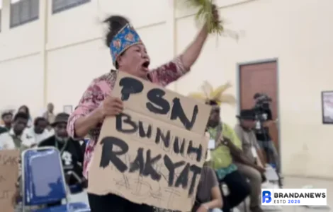 Aktivis Papua Tolak Proyek Sawah