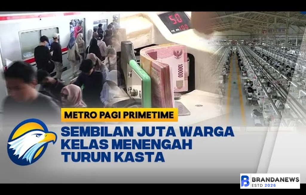 kelas menengah turun