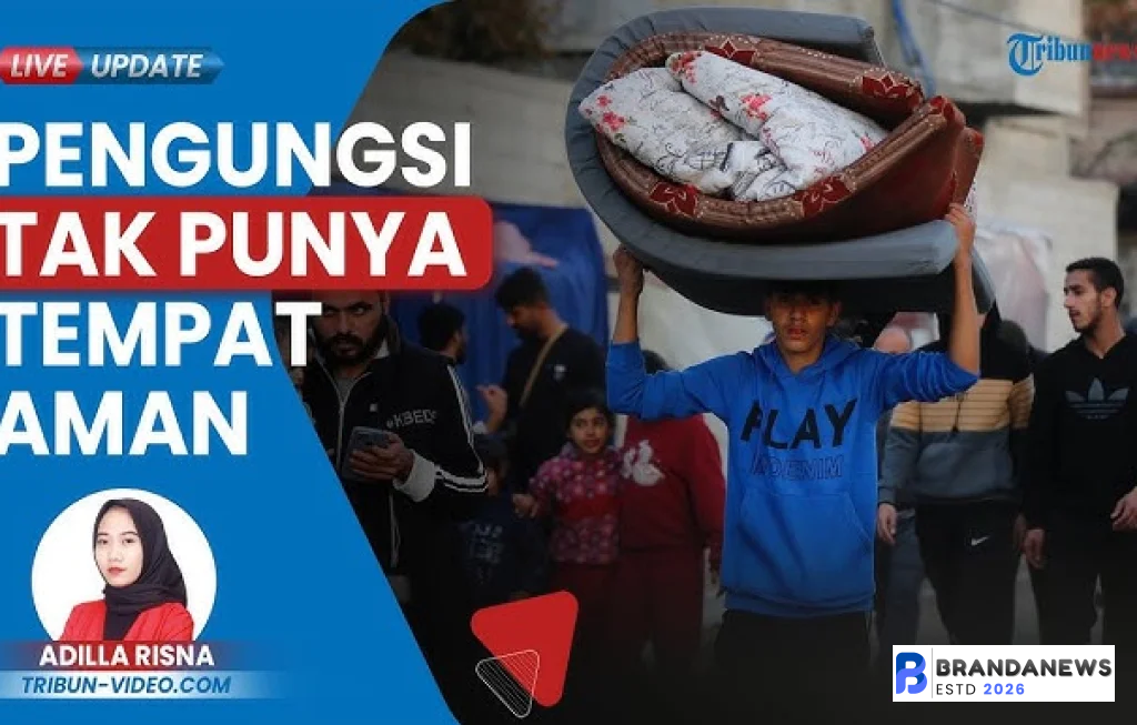 pengungsi Palestina tak ada tempat