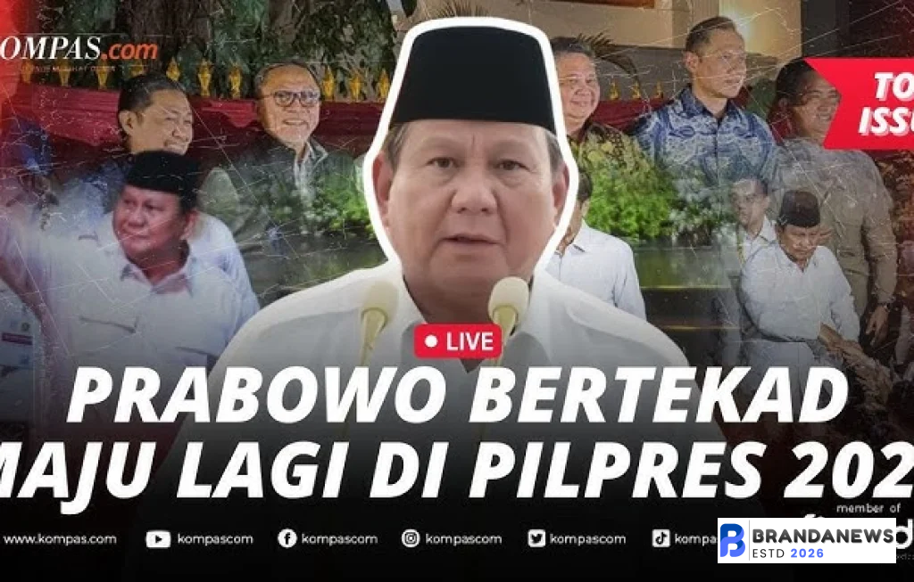 Prabowo Maju Lagi di Pilpres 2029