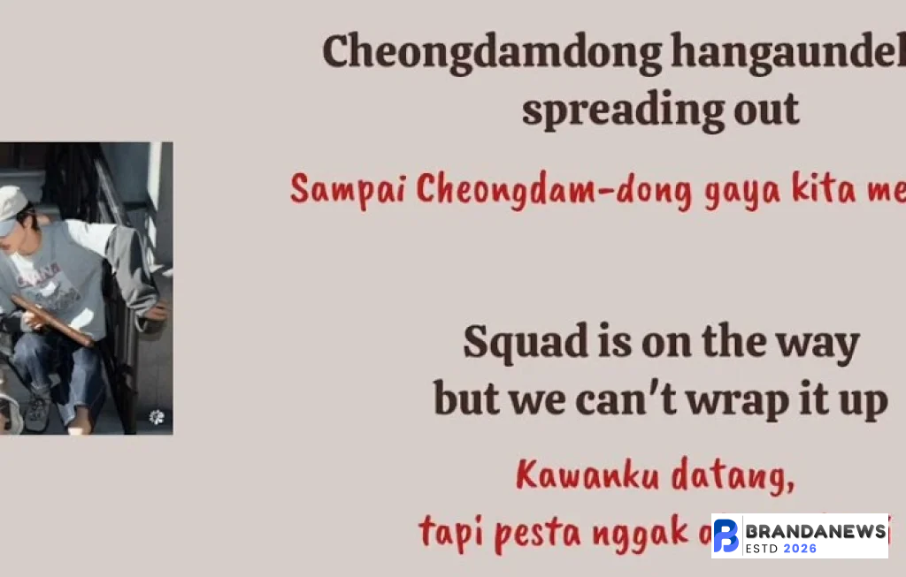 makna lirik lagu redred cortis