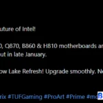 motherboard Intel Arrow Lake Refresh