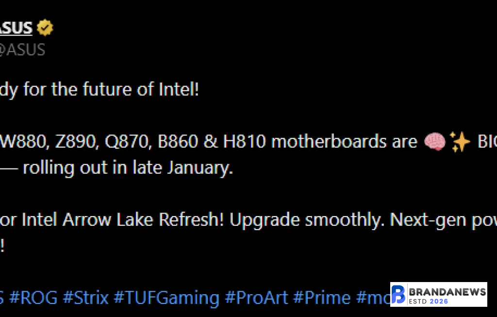 motherboard Intel Arrow Lake Refresh