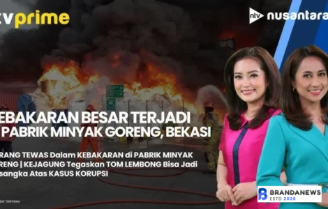 kebakaran pabrik minyak goreng bekasi