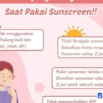 kesalahan pakai sunscreen