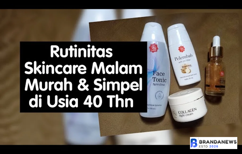 rutinitas skincare malam